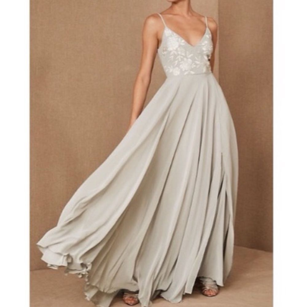 BHLDN Sandia Oyster Dress size 10